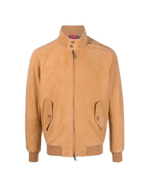 Baracuta Brown Leather Jackets for men