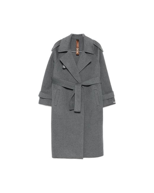 GLOX Gray Trench Coats