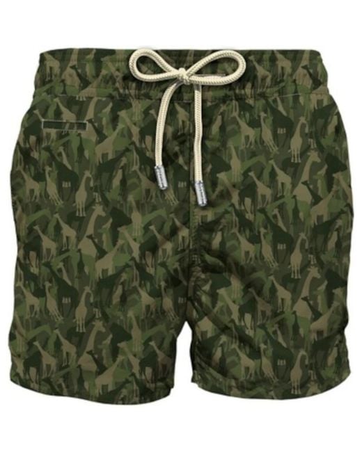 Mc2 Saint Barth Beachwear in het Green voor heren