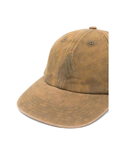 The Attico Natural Caps