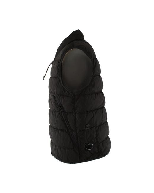 C P Company Black Vests for men