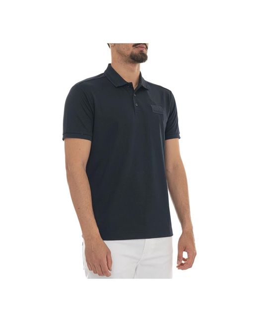 EA7 Lux Identity Polo in het Black voor heren