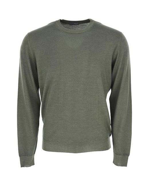 Round-Neck Knitwear Drumohr pour homme en coloris Green