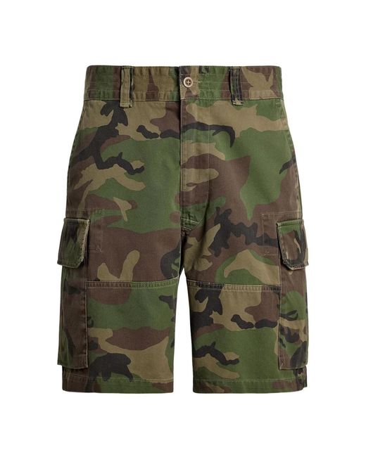 Ralph Lauren Green Casual Shorts for men