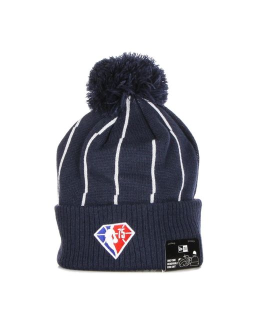 KTZ Accessoires ,Blauw ,Houston Rockets Pom Pom Muts in het Blue voor heren