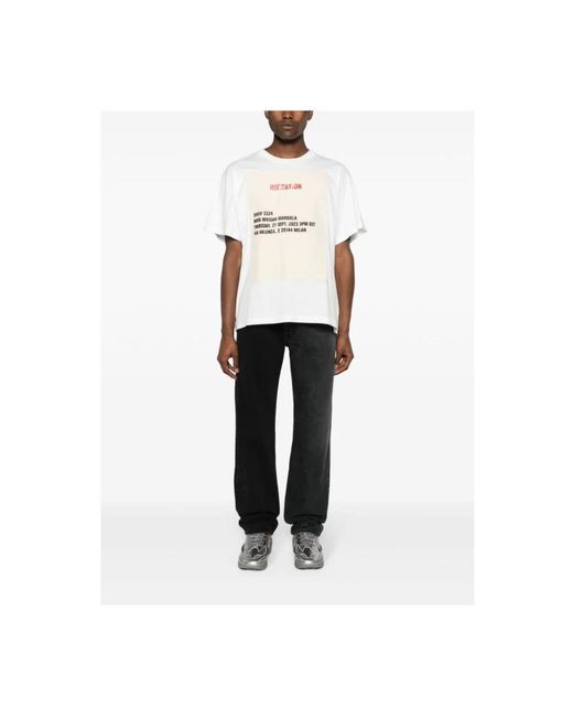 Tops > t-shirts MM6 by Maison Martin Margiela pour homme en coloris White