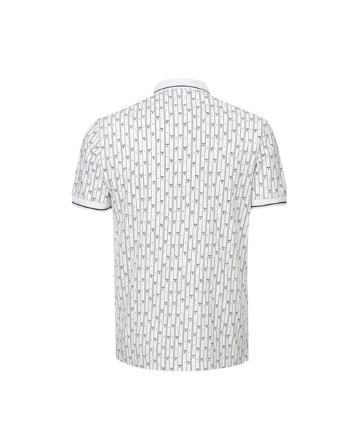 Dolce & Gabbana Gray Cotton Polo Shirt for men