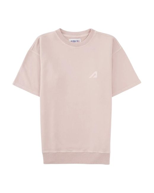 Autry Pink Streetwear sweatshirt main
