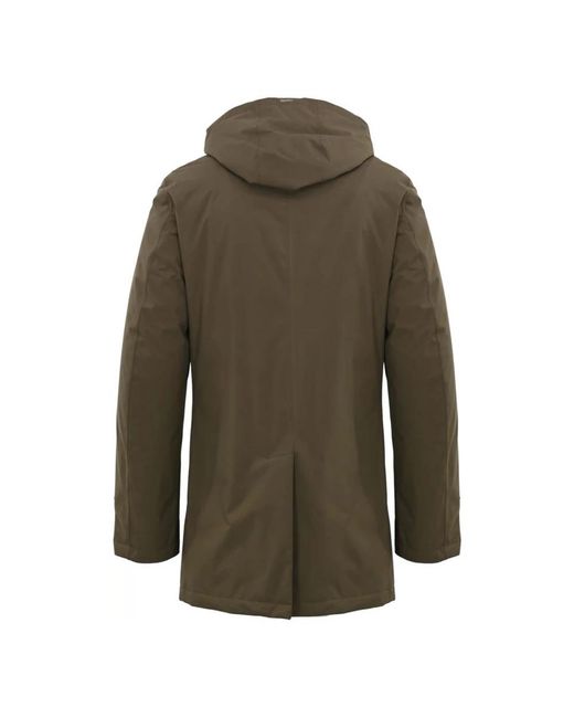 Herno Jassen ,Groen ,Polyester Laminar Windstopper 2-Layer Parka in het Green voor heren