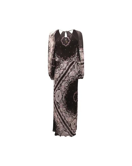 Twinset Brown Maxi Dresses