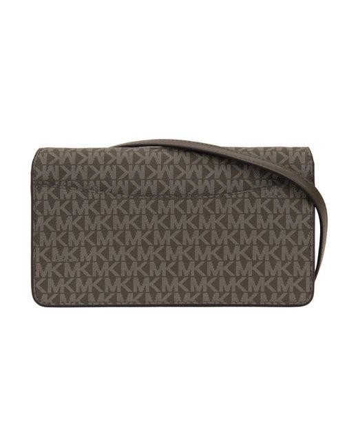 Michael Kors Gray Cross Body Bags