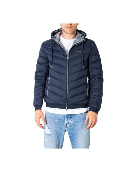 ARMANI EXCHANGE Blue Down Jackets for men