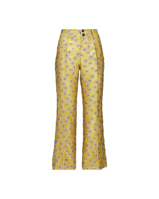 LaDoubleJ Wide Trousers in het Yellow