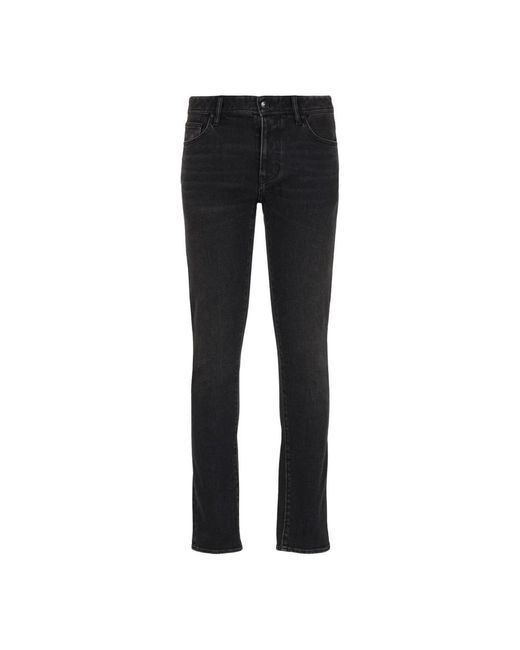 Armani Exchange Black Slim-Fit Jeans for men