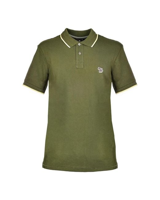 PS by Paul Smith Green Polo Shirts for men
