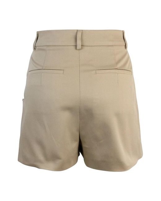 Sportmax Natural Short Shorts