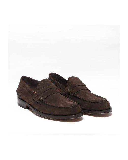 Green George Brown Loafers for men