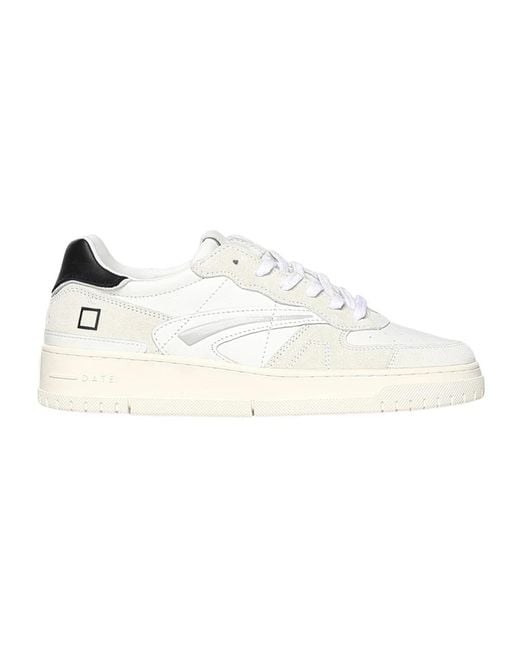 Date White Sneakers for men