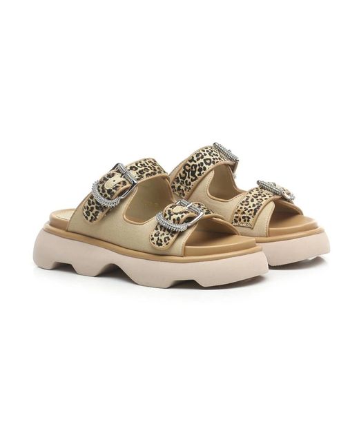 Jeannot Sliders in het Metallic