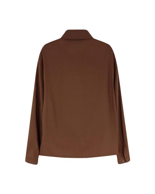 Light Jackets Hevò de hombre de color Brown