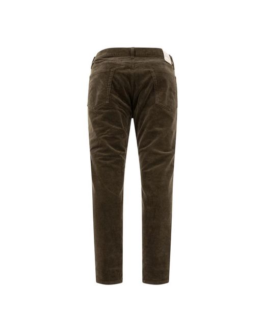 Beams Plus Grüne Cordhose Aw24 in Brown für Herren