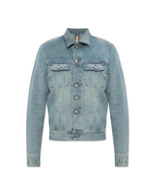 Denim Jackets MM6 by Maison Martin Margiela de color Blue