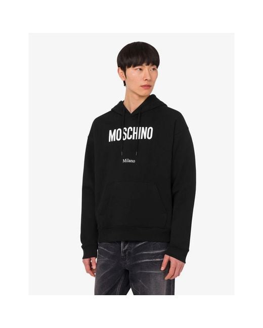 Moschino Black Hoodies