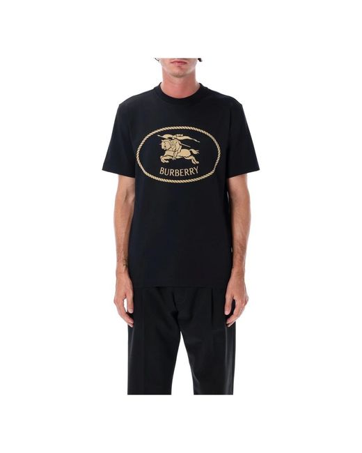 Burberry T-Shirts in het Black voor heren