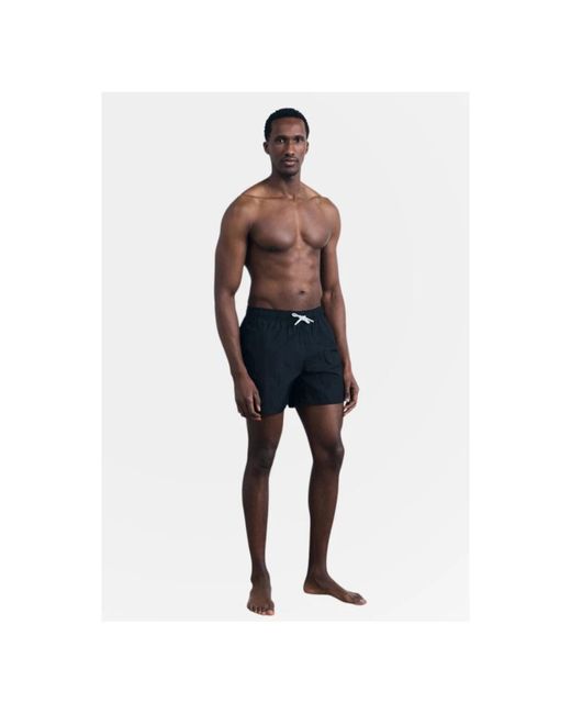 Emporio Armani Black Beachwear for men