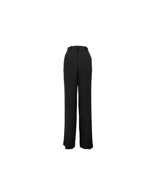 Elisabetta Franchi Leggings Met Rits, Haak En Knoop in het Black