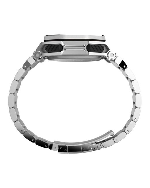 Timex Stärke colossus analoguhr in Metallic für Herren