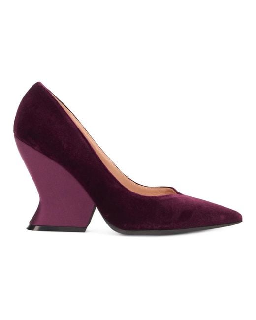 Alberta Ferretti Purple Pumps