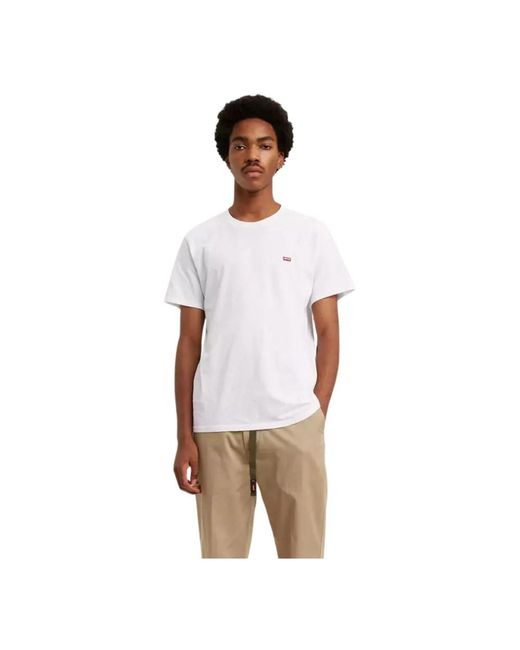 Levi's Original Hm Tee in het White voor heren