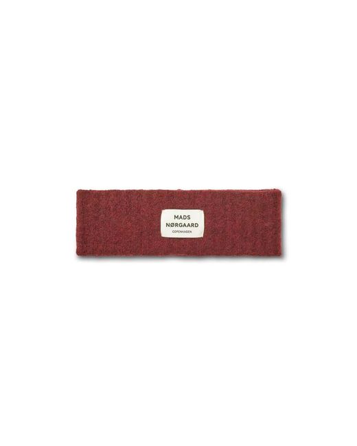 Headbands Mads Nørgaard en coloris Red