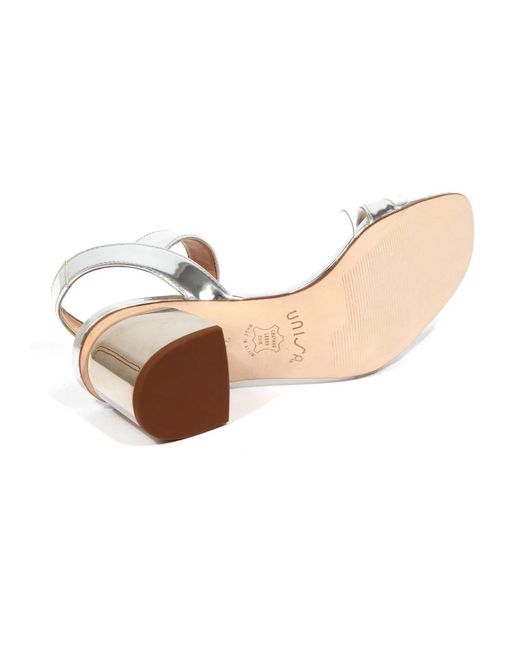 Unisa Metallic High Heel Sandals