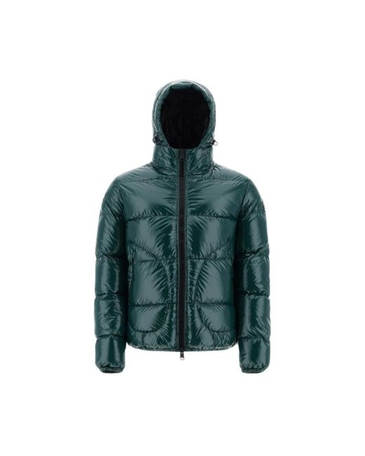 BOMBER IN GLOSS di Herno in Green da Uomo