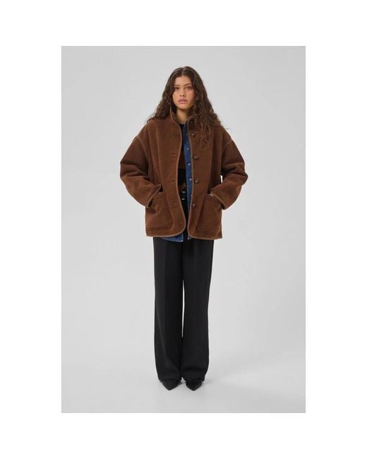 My Essential Wardrobe Brown Light Jackets