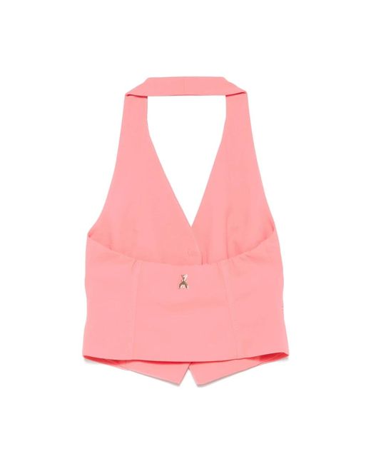 Vests Patrizia Pepe en coloris Pink