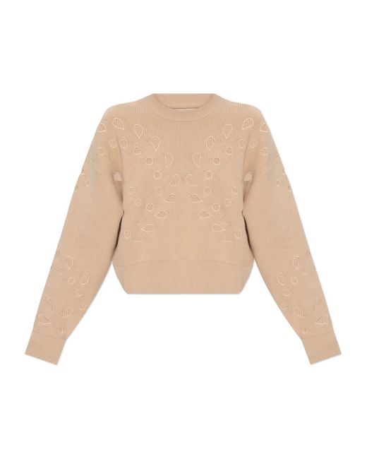 Round-Neck Knitwear Ulla Johnson de color Natural