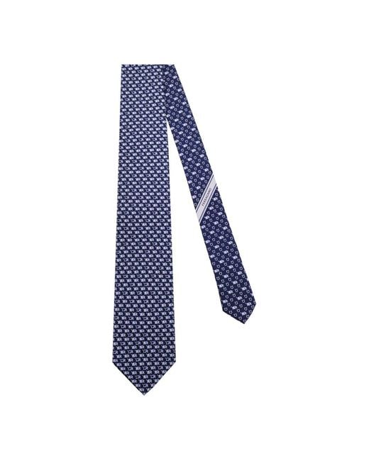 Ties Ferragamo de hombre de color Blue