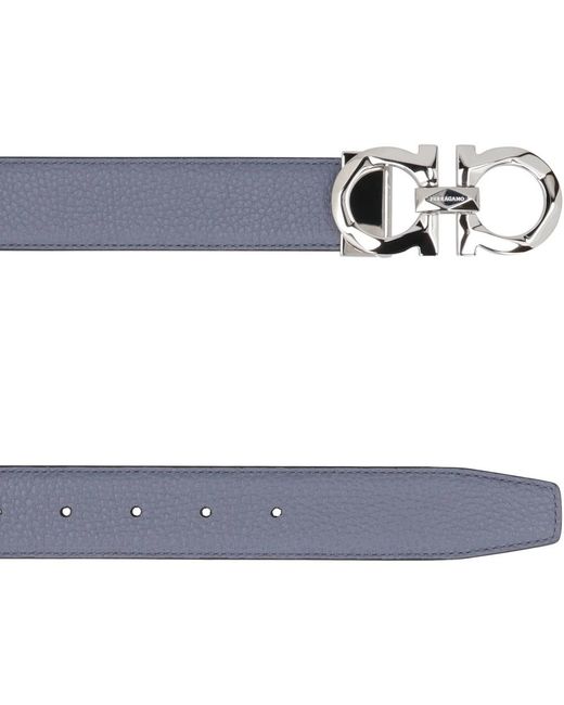 Belts Ferragamo de hombre de color Blue