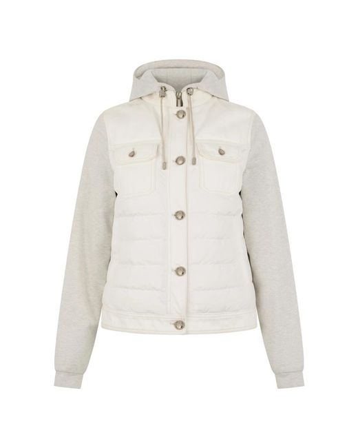 Moorer White Winter Jackets