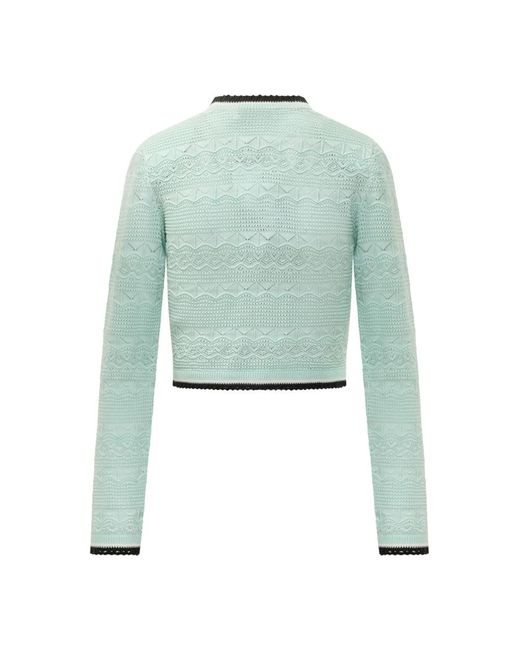 Cardigans Self-Portrait de color Green