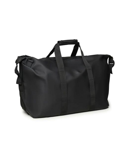 Rains Schwarze wochenendtasche hilo in Black für Herren