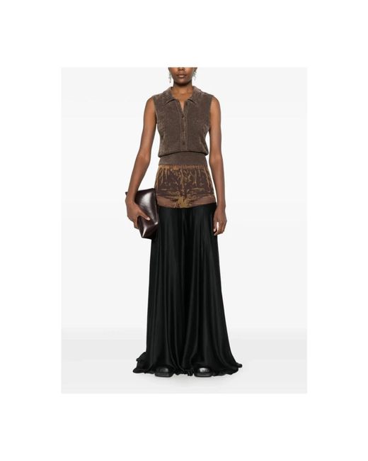 DIESEL Black Maxi Skirts