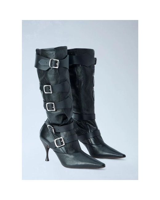Vivienne Westwood Blue Heeled Boots