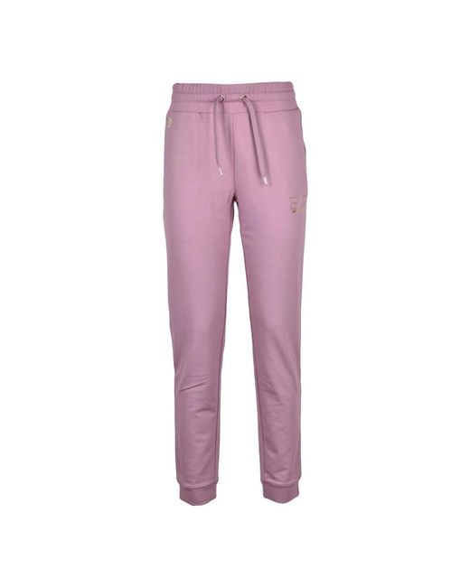 EA7 Tuta Sweatpants in het Purple