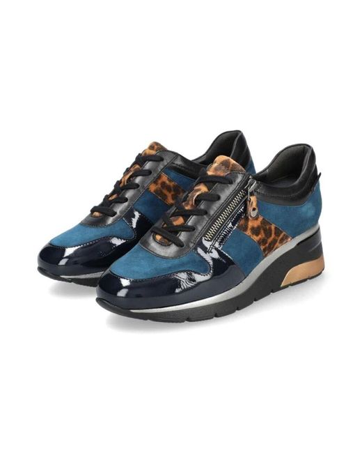 Zapatilla de 'elisia' cómoda Mephisto de color Blue
