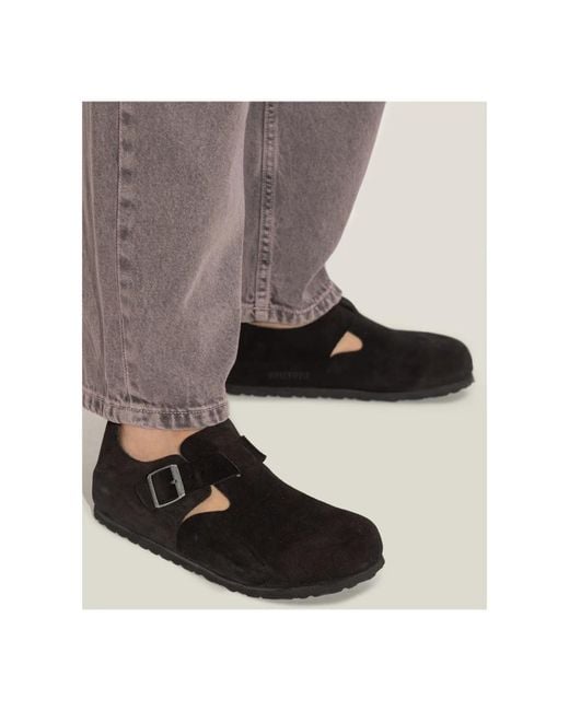 Birkenstock Black Flats