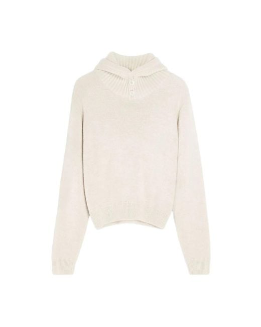 Lemaire Hoodies in het White
